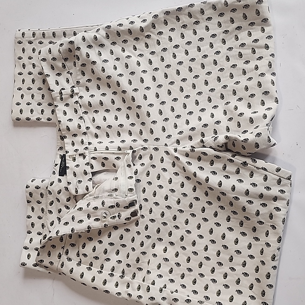 Ann Taylor Pineapple Pants sz 8P